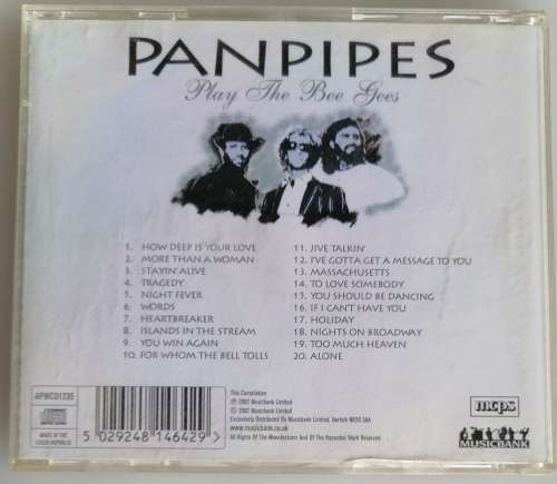 Panpipes play the Bee Gees cd