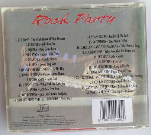 Rock party cd