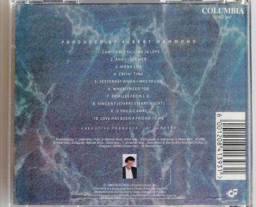 Julio Iglesias - Starry night cd