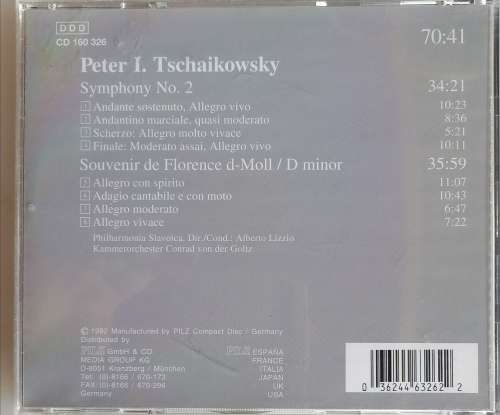 Peter I Tschaikowsky - Symphony no 2 (cd)