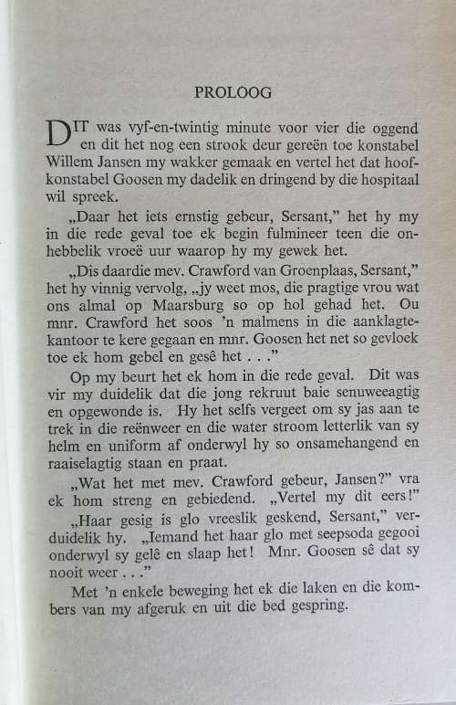 Kyk hoe bloos die son deur Johan van der Post