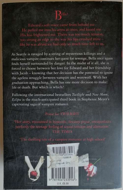 Eclipse by Stephenie Meyer