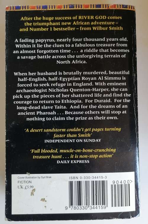 The seventh scroll by Wilbur Smith