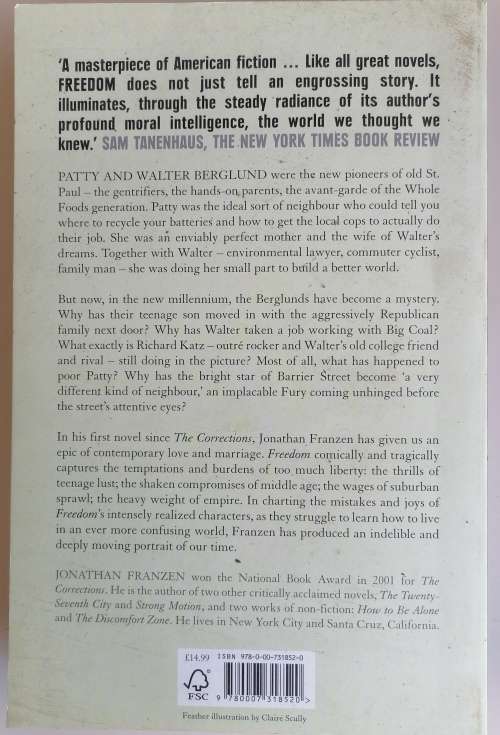 Freedom by Jonathan Franzen