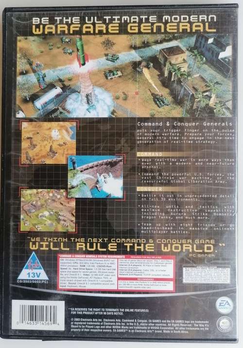 Command and Conquer Generals PC