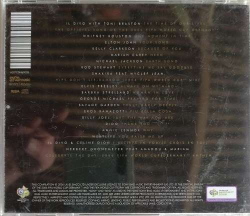 Voices from the Fifa world cup cd