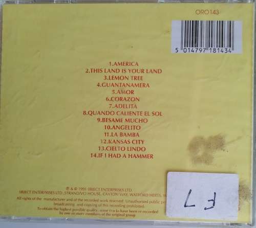 Trini Lopez - This land is your land cd