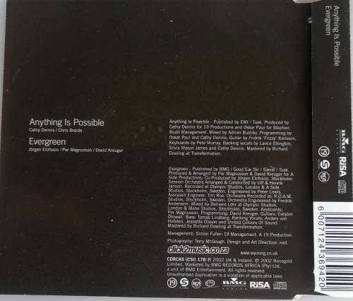 Will Young - Anything is possible cd