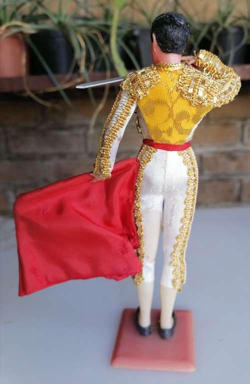 Vintage collectable Torero Mataor Spanish doll ( Marin)