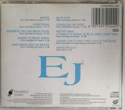 The Royal Philharmonic Orchestra - Hits of Elton John cd