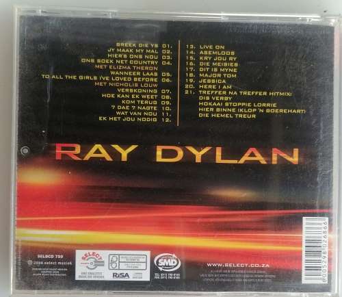 Ray Dylan - Breek die ys cd
