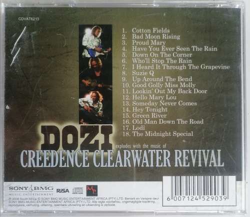 Dozi explodes with the music of Creedence Clearwater Revival cd