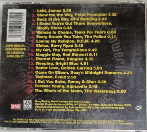 Kevin Savage`s music power cd