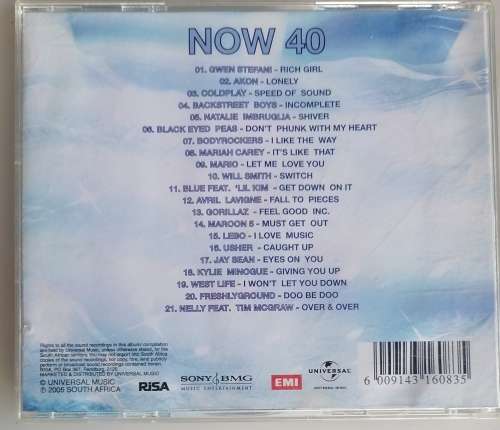 Now 40 cd