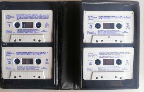 Light classical gold - 4 x tapes