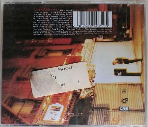 Marc Anthony cd
