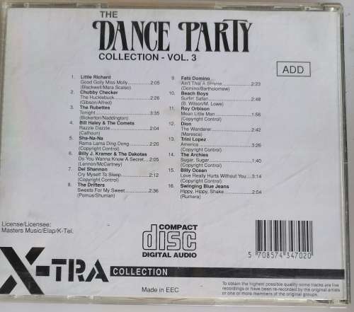 The dance party cd
