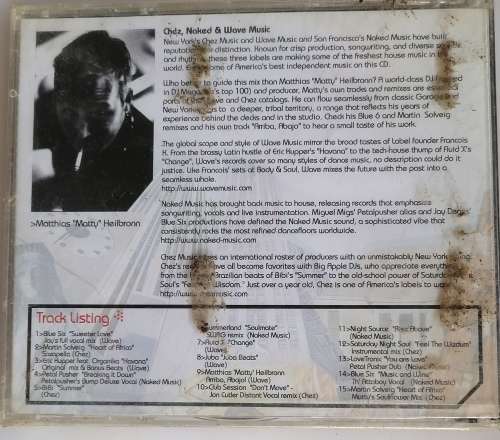 Chez, naked  and  wave music - Mixed by Matthias `Matty` Heilbronn cd *sealed*