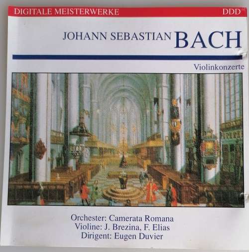 Johann Sebastian Bach violinkonzerte cd