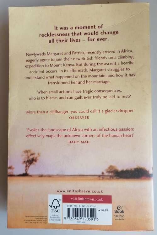 A change in altitude by Anita Shreve