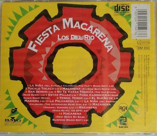 Los del rio - Fiesta macarena cd