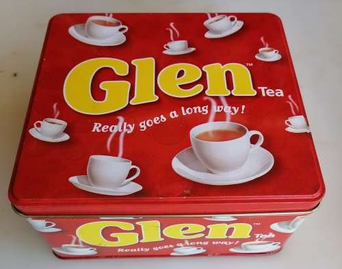 Glen tea tin