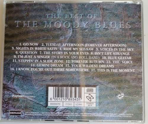 Best of The Moody Blues cd