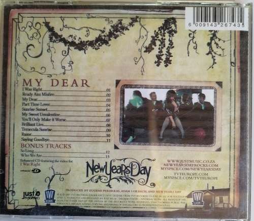 New years day - My dear cd