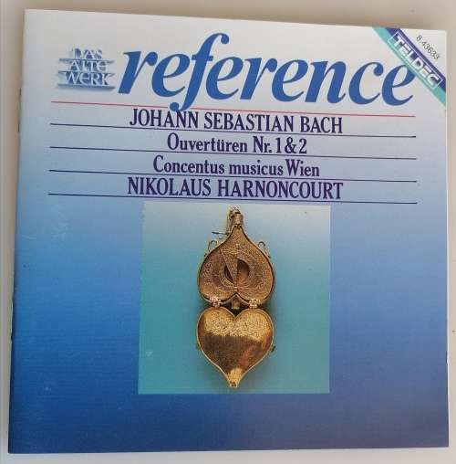 Johann Sebastian Bach ouverturen nr 1 and 2 cd