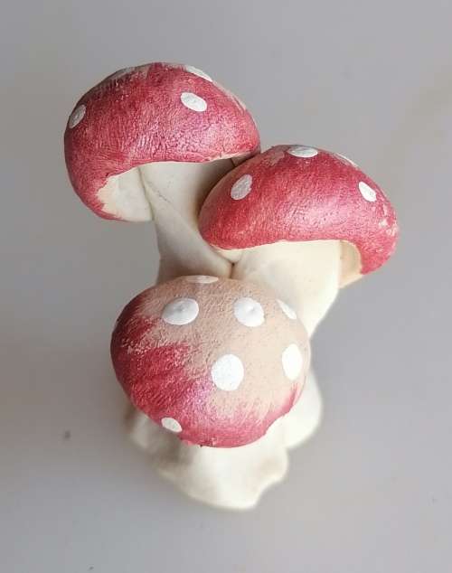 Mushroom ornament