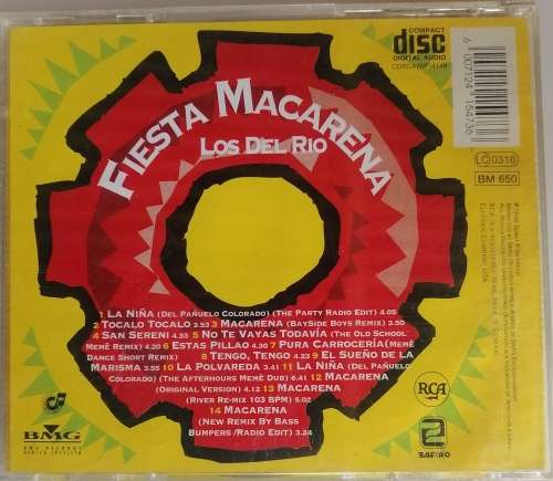 Fiesta Macarena Los del Rio cd
