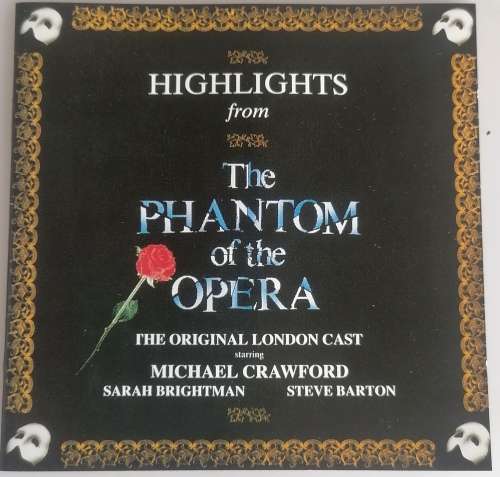 Highlights from The Phantom of the opera cd