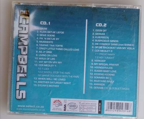 Die Campbells - Klein bietjie liefde 2cd