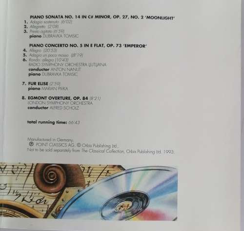 Beethoven - Melodic masterpieces cd