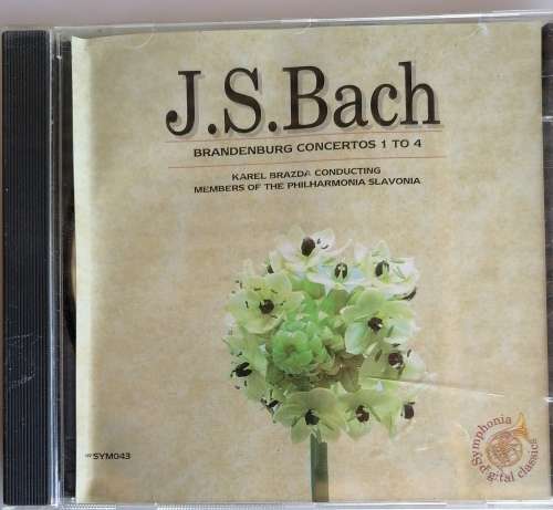 JS Bach - Brandenburg concertos 1 to 4 (cd)