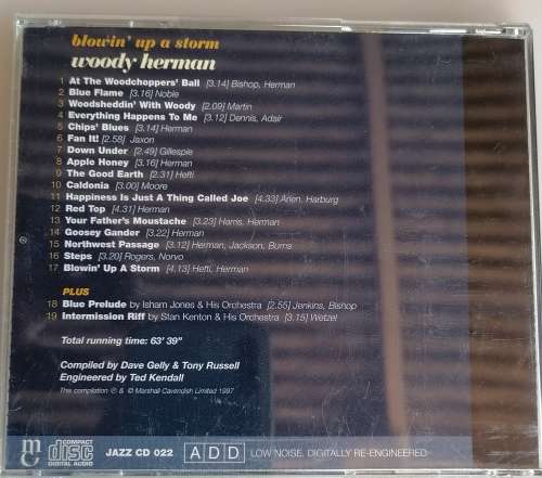 Woody Herman - Blowin` up a storm cd