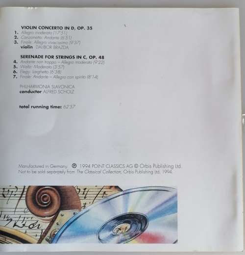 Tchaikovsky cd