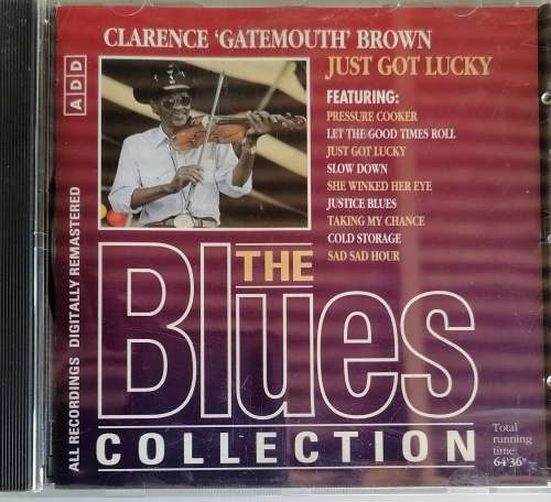 Clarence `Gatemouth` Brown - Just got lucky cd