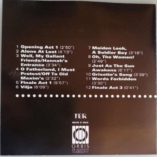 The merry widow cd