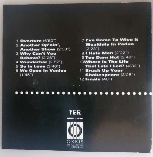 Kiss me, Kate cd