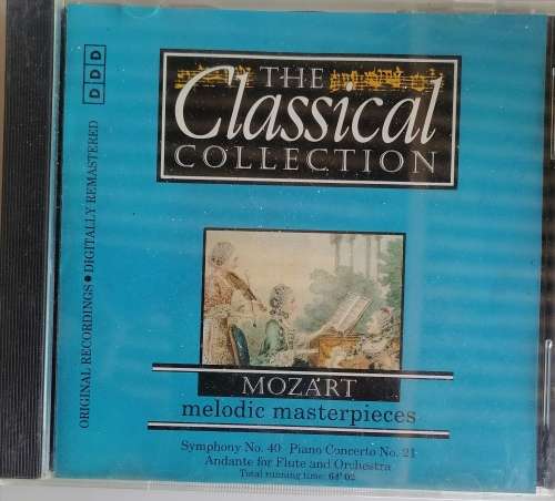 Mozart - Melodic masterpieces cd