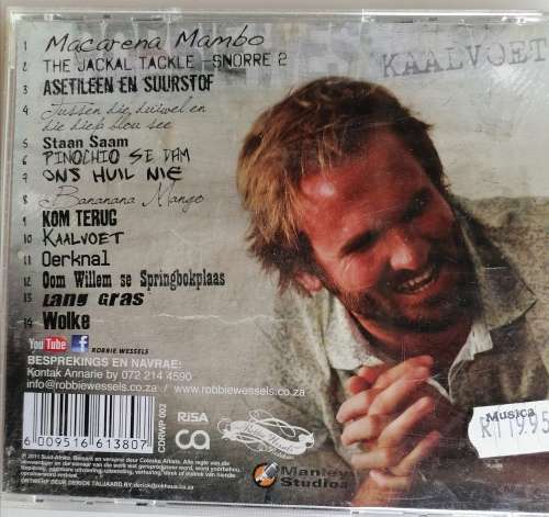 Robbie Wessels - Kaalvoet cd