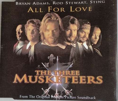 The three musketeers - All for love cd