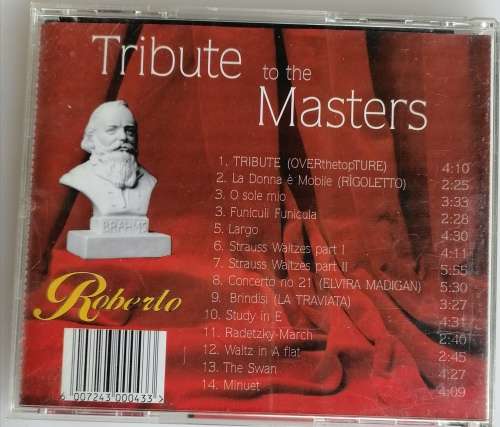 Roberto - Tribute to the masters cd