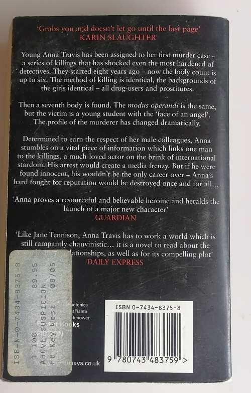Above suspicion by Lynda La Plante