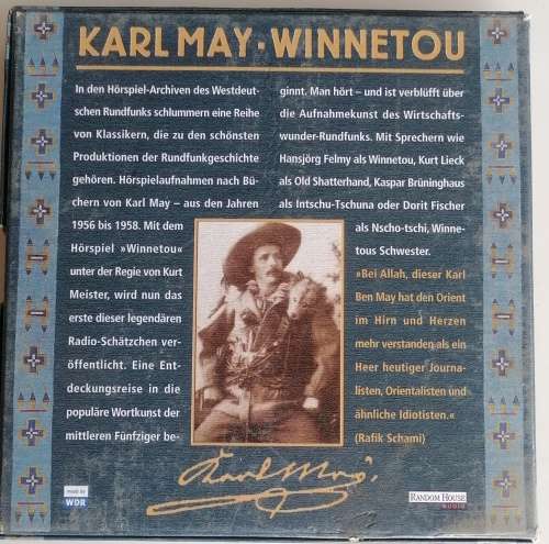 Karl May - Winnetou Audiobook in German on cd