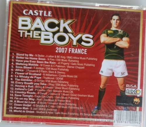 Back the boys 2007 France cd