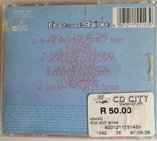 Aswad - Rise and shine cd