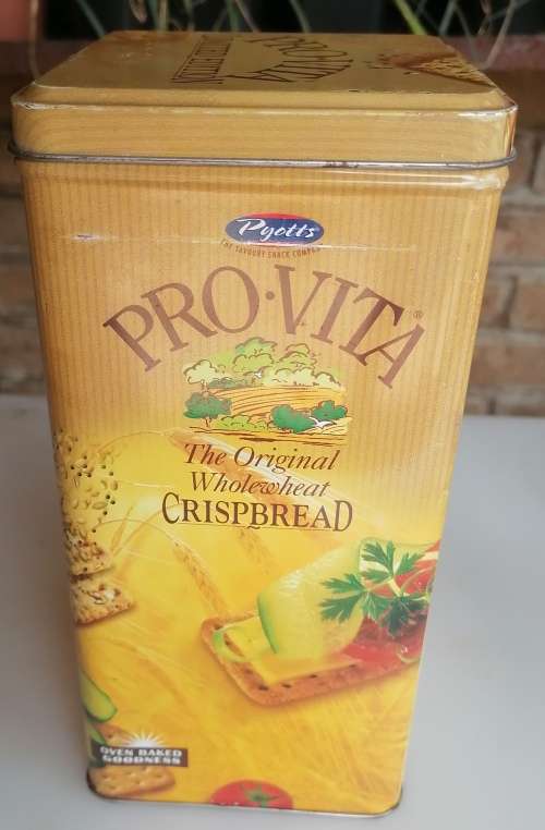 Pro-vita crispbread tin limited edition