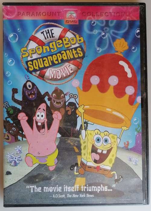 The SpongeBob squarepants movie dvd